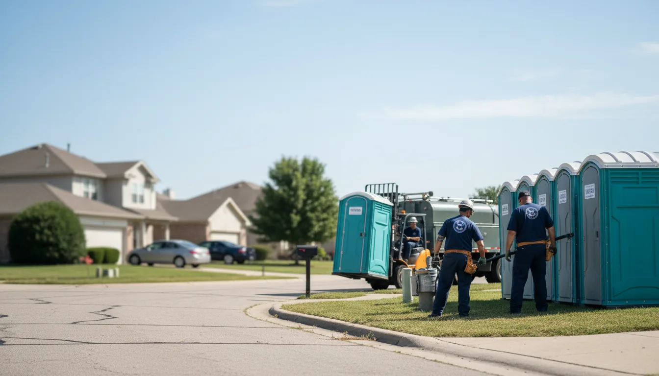 Porta Potty Rental in Odin, IL near me